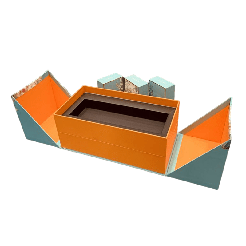 Zakázkové kartonové krabičky na balení svíček Mooncake Pastry Box Dárková sada parfémů